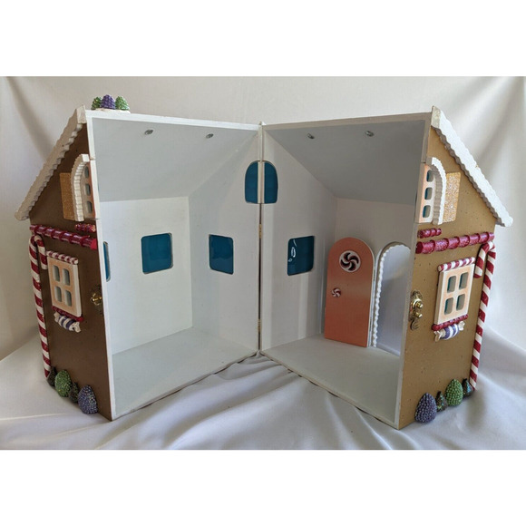 Vintage Madame Alexander Gingerbread House Hansel and Gretel Large Candy Rare - Picture 7 of 13